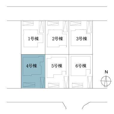 配置図 4号棟