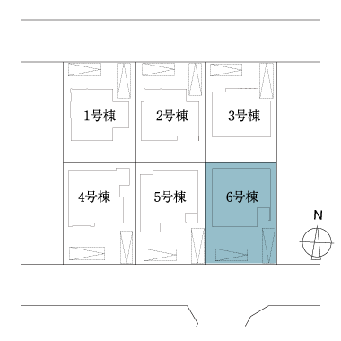 配置図 6号棟