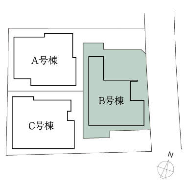 配置図 B号棟