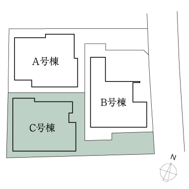 配置図 C号棟