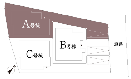 配置図 A号棟