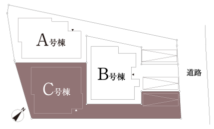 配置図 C号棟